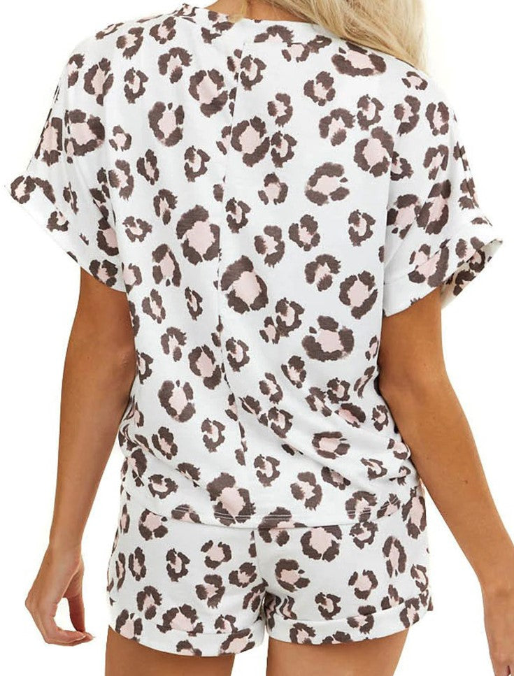 Leopard Sequin Top & Shorts Set – Sophia Knox Co.